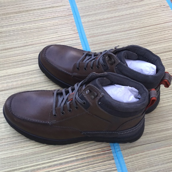 Nordstrom Reserved Footwear Lace-Up Mid Boot Grey - Picture 5 of 8